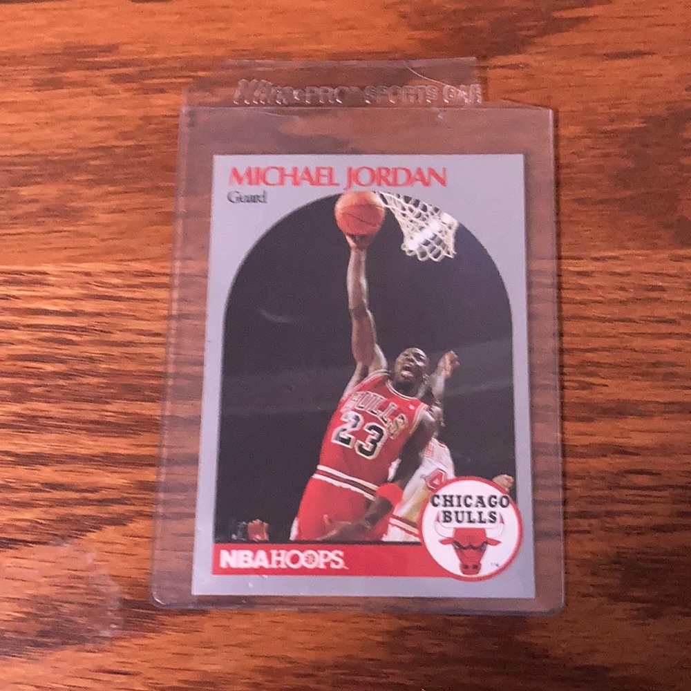 Michael Jordan nba hoops card